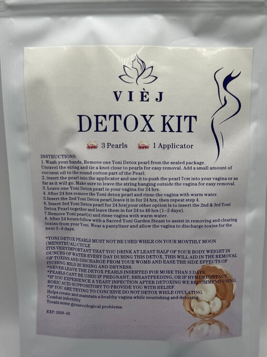 VIÈJ Full-Body Feminine Detox Kit